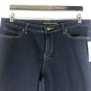 "NEW" w/Tags. Michael Kors Women's Skinny Jeans. Overdyed Indigo Basics. SIZE10